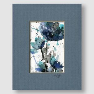 Original Abstract Floral painting - Petite Impressions 1